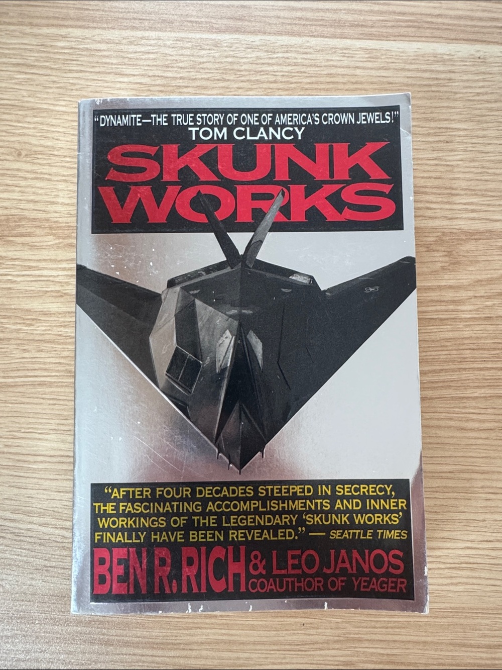 Skunk Works Paperback Book - Red & Black Cover